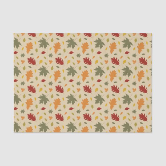 オータム フォール 葉 薄葉紙 (正面)