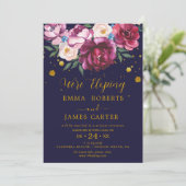 オータム フラワーズ | 挙式後の披露宴 招待状 (スタンド正面)