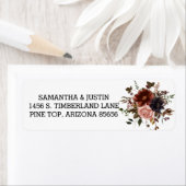 オータム フラワーボウル ハロウィン ウェディング 返品 ラベル (インサイチュ)