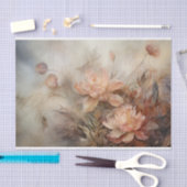 オータム フローラル サンクスギビング ハロウィン デコパージュ 薄葉紙 (クラフト)