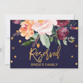 オータム フローラル 予約サイン (裏面)