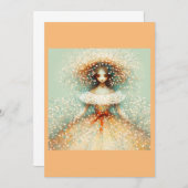 オータム ブライド（無地) 招待状 (正面/裏面)