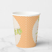 オータム プライド テディベア パンプキン リーフ 紙コップ (右)