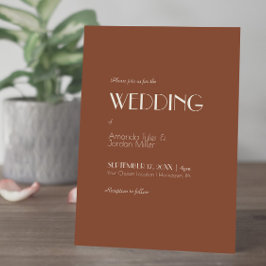 オータム ボヘミア デコ | ラスト オールインワン ウェディング 招待状