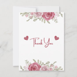 オータム ラスティック バーガンディ カリグラフィー フラット ウェディング サンクス 出欠カード