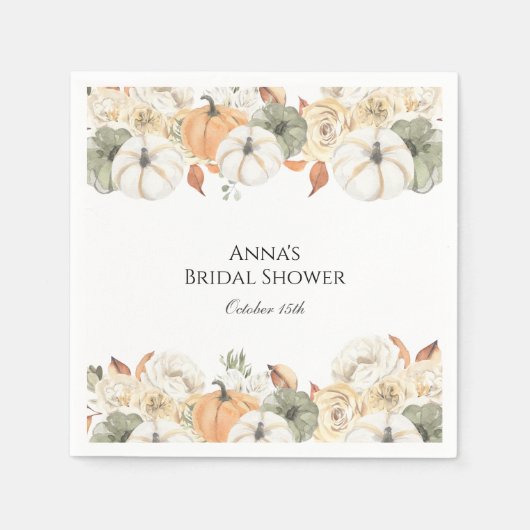 オータム ラスティ スタンダードカクテルナプキン (正面)