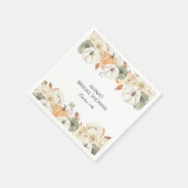 オータム ラスティ スタンダードカクテルナプキン (角)