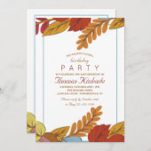 オータム ヴァイブス インビテーション (正面/裏面)