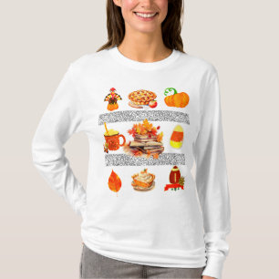 オータム/秋ウィメンズTシャツ Tシャツ