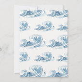 オーダーザシーカメ誕生日招待状 招待状 (裏面)