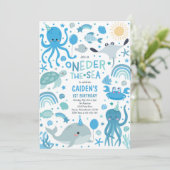 オーダーザシークリーチャー1st誕生日パーティー 招待状 (スタンド正面)