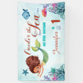 オーダーザシーブラウンマーメイドガールズ1st誕生日 横断幕 (縦)