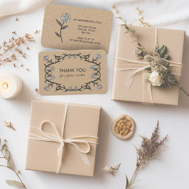 オーダーシックバラフレームエレガントクラフト 名刺