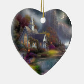 オーダーチャーチアートの家 セラミックオーナメント (右)