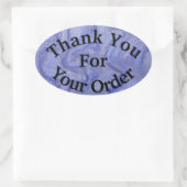 オーダーブルーウェーブプロフェッショナル 楕円形シール (バッグ)