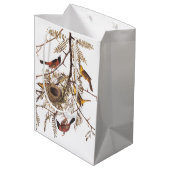 オーダーボンとオーチャードオリオールバード ミディアムペーパーバッグ (裏面アングル)