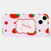 オーダーメイドいちごiPhoneケース Case-Mate iPhoneケース (裏面 (横))