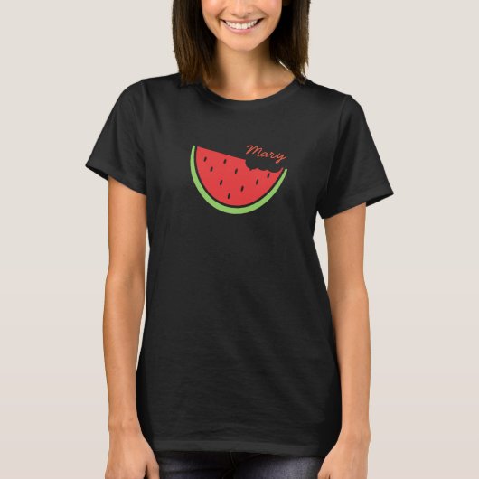 オーダーメイドすいか 夏 Tシャツ (正面)