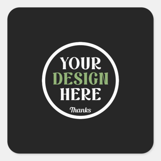 オーダーメイドでユニーク、洗練されたミニマルなハーシーのキスチョコレート スクエアシール (正面)