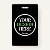 オーダーメイドでユニーク、洗練されたミニマルなハーシーのキスチョコレート バッジ (正面)