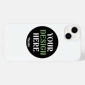 オーダーメイドでユニーク、洗練されたミニマルなハーシーのキスチョコレート Case-Mate iPhoneケース (裏面 (横))