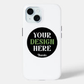 オーダーメイドでユニーク、洗練されたミニマルなハーシーのキスチョコレート Case-Mate iPhoneケース (裏面)