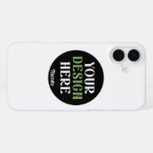 オーダーメイドでユニーク、洗練されたミニマルなハーシーのキスチョコレート iPhoneケース (裏面横)