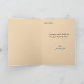 オーダーメイドのあらゆるシーンに対応するヴィンテージエンジェル カード (内部)