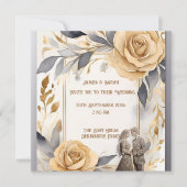 オーダーメイドのウェディングカップル セーブザデート (正面)