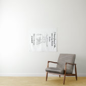 オーダーメイドのウェディングタペストリー タペストリー (インサイチュ(横))