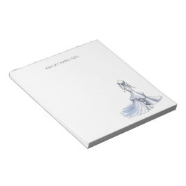 オーダーメイドのウェディングドレス ノートパッド