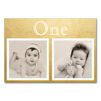 オーダーメイドのウェディングプランナーです。お二人の年齢に合わせたゴールドのテーブルナンバーを製作し テーブルナンバー