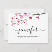 オーダーメイドのウェディングプランナーにお願いします 結婚式の仲人になってくれますか 招待状 (正面)