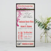 オーダーメイドのウェディング 招待状 (スタンド正面)