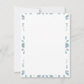オーダーメイドのウェディング 招待状 (裏面)