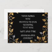 オーダーメイドのウェディング 案内ポストカード (正面/裏面)