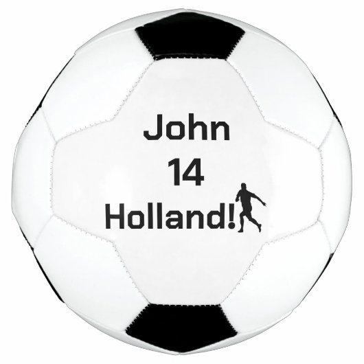 オーダーメイドのオランダサッカーファンギア サッカーボール (正面)