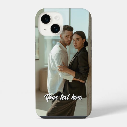オーダーメイドのカスタムフォト iPhoneケース (裏面)