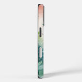 オーダーメイドのカラフルな水彩画の森のスマホケース Case-Mate iPhoneケース (裏面 / 右)