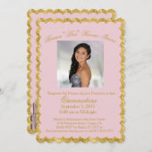 オーダーメイドのキンセアニエラ招待状 招待状 (正面/裏面)