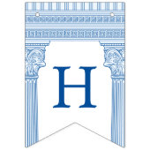 オーダーメイドのギリシャ神殿を飾る50歳の誕生日パーティー バンティングフラッグ (第2の旗)