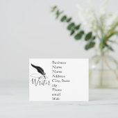 オーダーメイドのクイックペン 名刺 (スタンド正面)