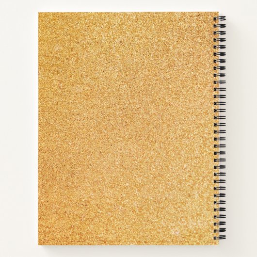 オーダーメイドのクマの水彩画 ノートブック (裏面)