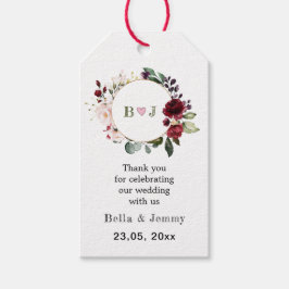 オーダーメイドのクラフト紙, パーソナライズされたウェディング, サンクス ギフトタグ