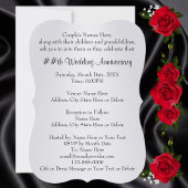 オーダーメイドのクリスチャン結婚記念日招待状 招待状