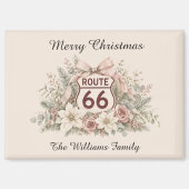 オーダーメイドのクリスマス冷蔵庫の記念品 マグネット (正面)