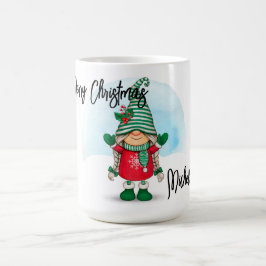 オーダーメイドのクリスマス・ノーム コーヒーマグカップ