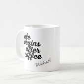 オーダーメイドのコーヒー コーヒーマグカップ (正面左)