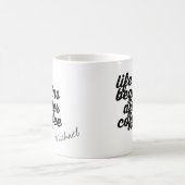 オーダーメイドのコーヒー コーヒーマグカップ (中央)