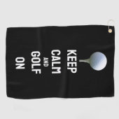 オーダーメイドのゴルフタオルでゴルフ用品をグレードアップ ゴルフタオル (横)